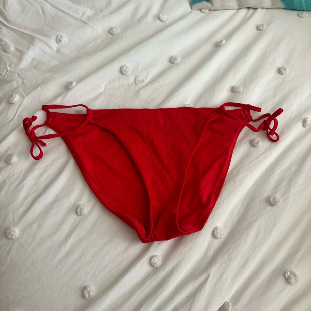 Victoria's Secret Red Bikini Bottoms